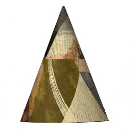 Ein modernes abstraktes Design Partyhütchen