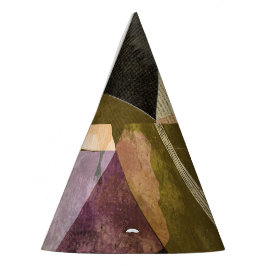 Ein modernes abstraktes Design Partyhütchen