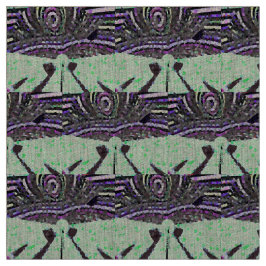 Ein modernes Geschenk, Mosaik in hellgrüner Farbe Stoff