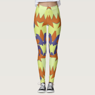 Ein modernes mehrfarbiges, nahtloses "Ratti_Creati Leggings