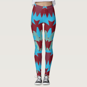 Ein modernes mehrfarbiges, nahtloses "Ratti_Creati Leggings