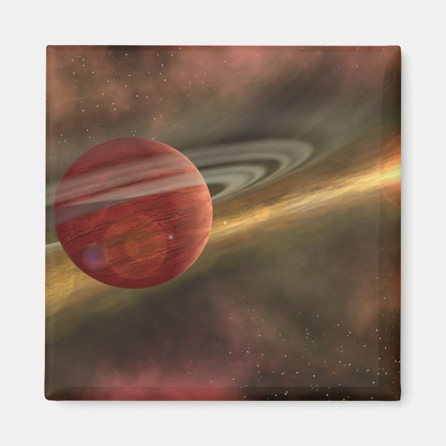 Ein möglicher neuer Planet Magnet (Vorne)