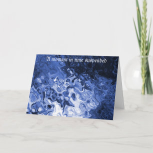 Ein Moment der Geburtskarte Karte