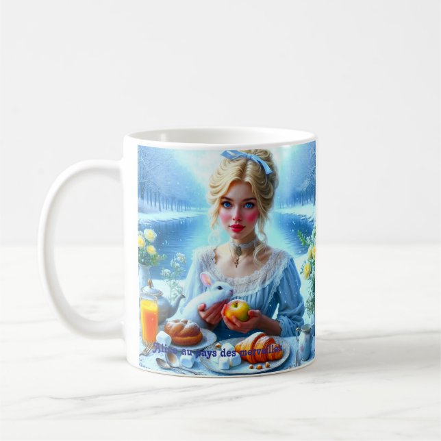 - Ein Moment des Traums, inspiriert von Alice - Kaffeetasse (Links)