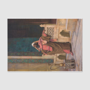 Ein Moment des Widerstandes, 1906 von Ludwig Deuts Seidenpapier