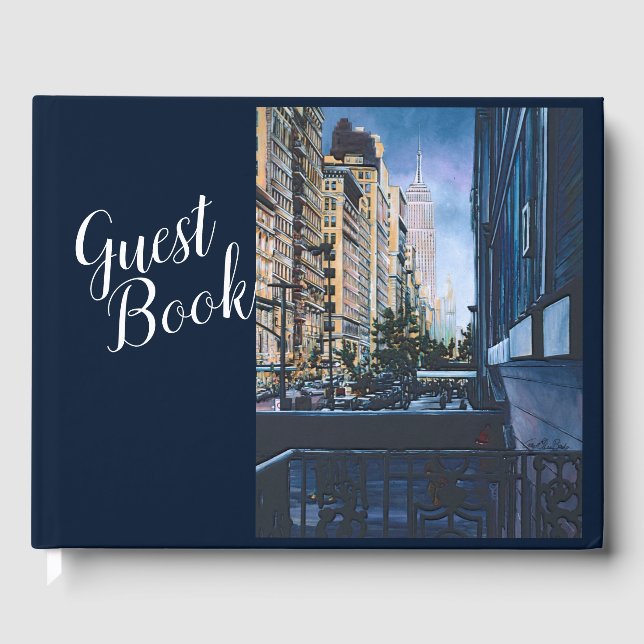 Ein Moment in der Stadtgrenze Gästebuch (Vorderseite)