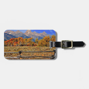 Ein Moment in Wyoming im Herbst Gepäckanhänger