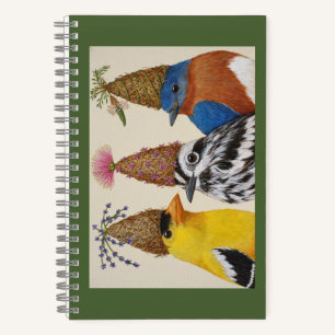 Ein Moment zum Feiern des Notebooks Notizbuch