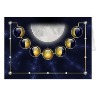 Ein Monat im Leben der Mondkarte