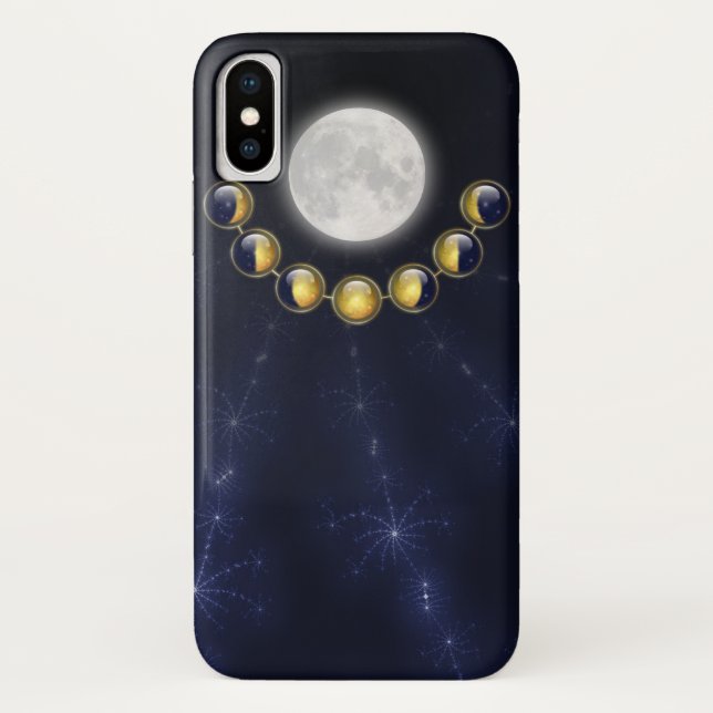 Ein Monat im Leben des Mondes iPhone Case-Mate Hülle (Rückseite)