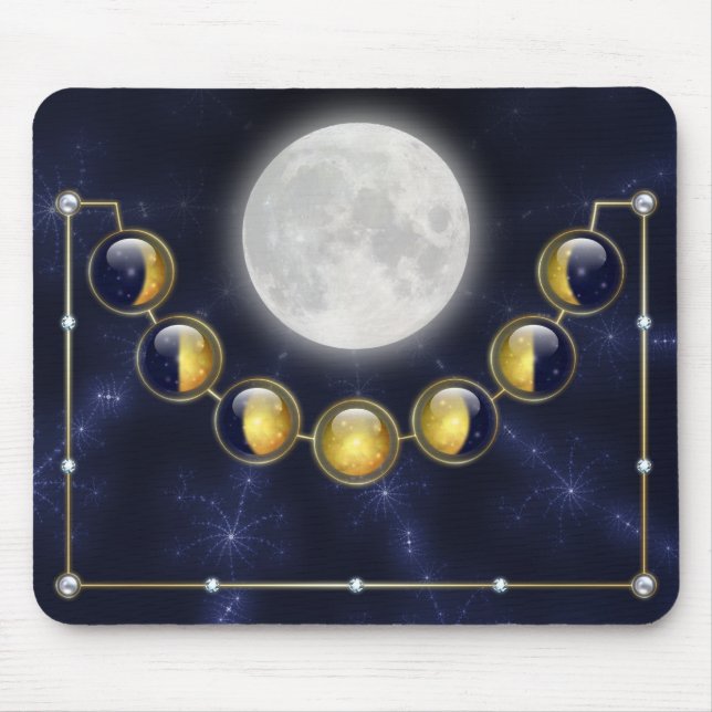 Ein Monat im Leben des Mondes Mousepad (Vorne)