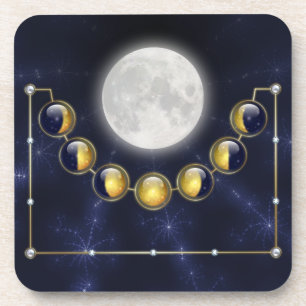 Ein Monat im Leben des Mondkorks Untersetzer