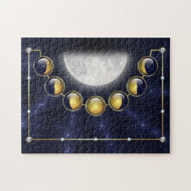 Ein Monat im Leben des Mondpuzzles Puzzle (Horizontal)