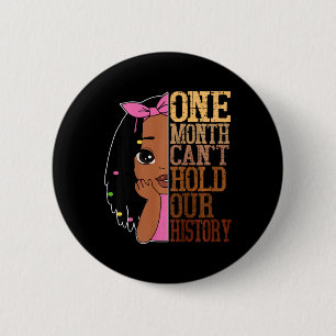 Ein Monat kann den schwarzen Geschichtsmonat Afrik Button