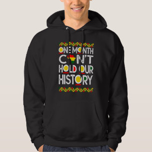 Ein Monat kann unsere Geschichte African Black His Hoodie
