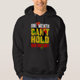 Ein Monat kann unsere Geschichte African Black His Hoodie