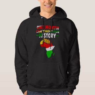 Ein Monat kann unsere Geschichte Afrika Karte halt Hoodie