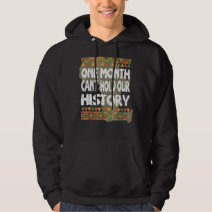 Ein Monat kann unsere Geschichte nicht als schwarz Hoodie