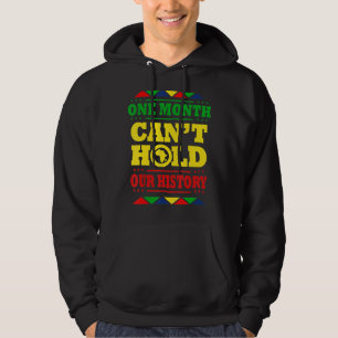 Ein Monat kann unsere Geschichte nicht schwarz hal Hoodie