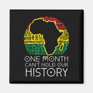 Ein Monat kann unsere Geschichte Panafrikanisches Magnet