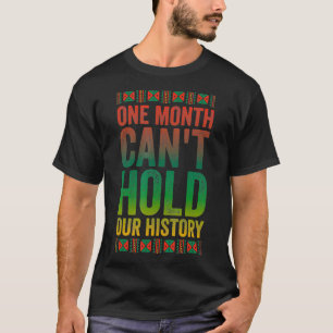 Ein Monat nicht zu sehen, unsere Geschichte schwar T-Shirt