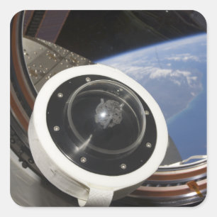 Ein Mondgestein Quadratischer Aufkleber