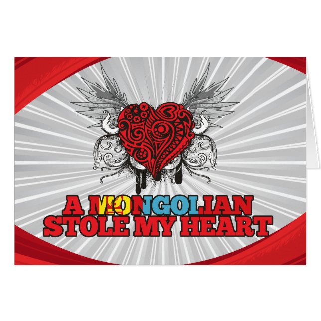 Ein Mongolian stahl mein Herz (Vorderseite (Horizontal))