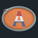 Ein Monogramm überlagert sich auf der NLD-Flagge a Ovale Gürtelschnalle<br><div class="desc">Ein Monogramm überlagerte auf der niederländischen Flagge auf orange Gürtelschnalle Design © Trinkets and Things 2022 - AHP Design. Alle Rechte vorbehalten.</div>
