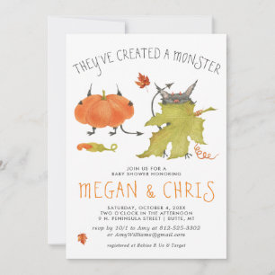 Ein Monster erstellt Niedliche Monsters Kinderdu