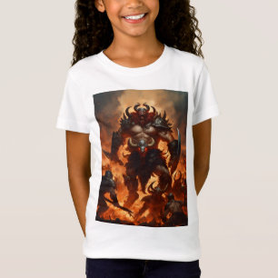 Ein Monsterkrieger mit dem Kopf eines Widders 2 T-Shirt