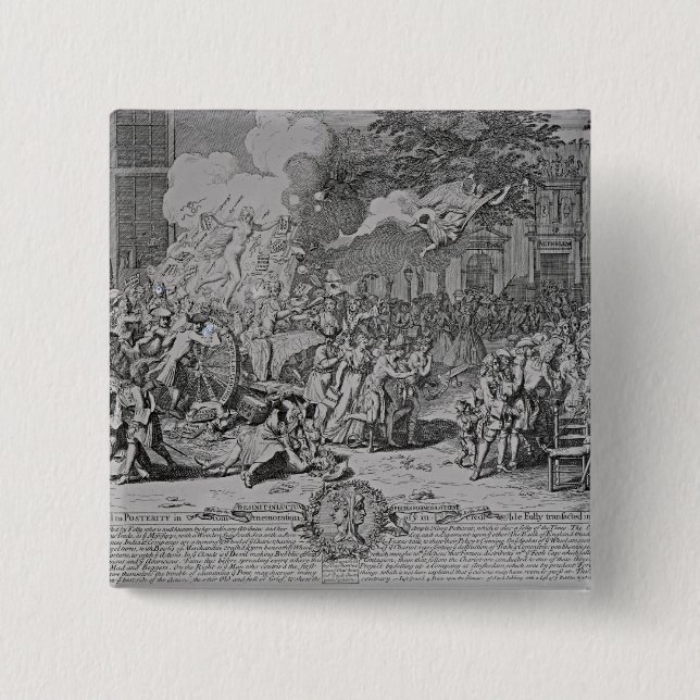 Ein Monument eingeweiht Nachwelt, 1720 Button (Vorderseite)