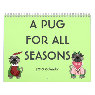 Ein Mops für alle Jahreszeiten Kalender