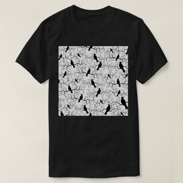 Ein Mord an Krähen lang T-Shirt (Design vorne)