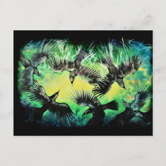 Ein Mord an Krähen Postkarte