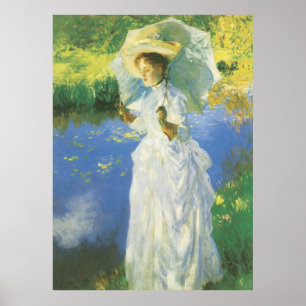 Ein Morgen-Weg, John Singer Sargent Poster