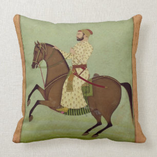 Ein Mughal Adliger zu Pferd, c.1790, vom Larg Kissen