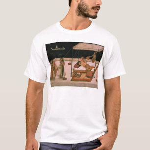 Ein Mughal Prinz, der eine Dame nachts empfängt T-Shirt