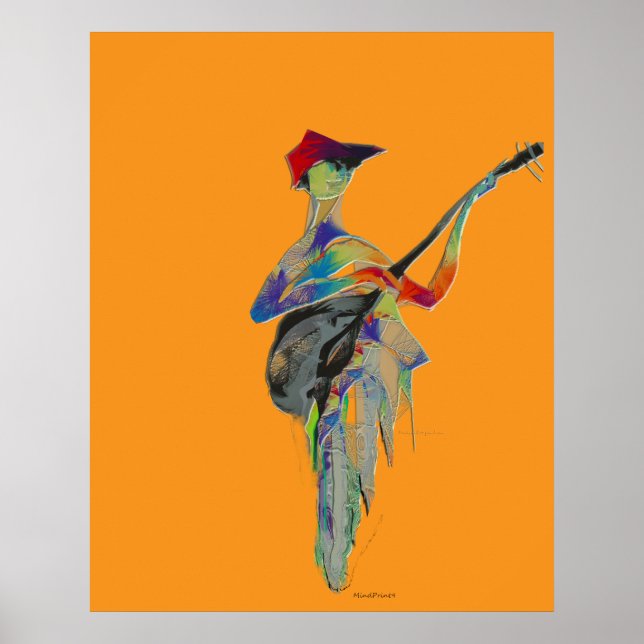 Ein musikalischer Eindruck Poster (Vorne)