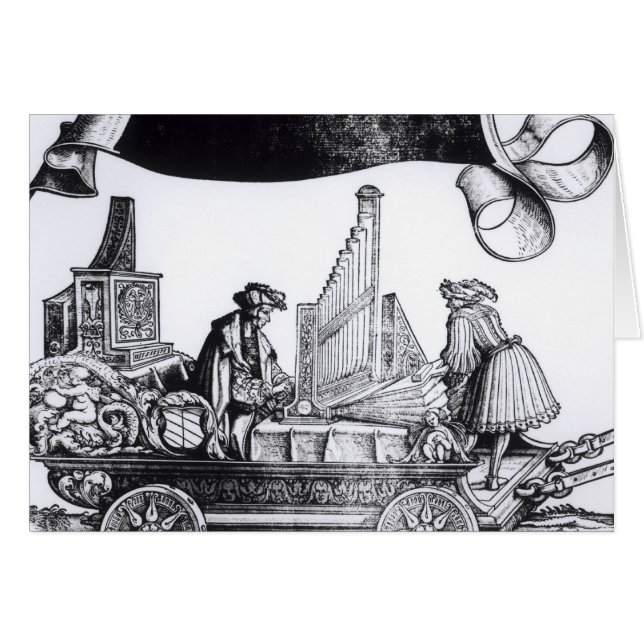 Ein musikalischer Wagen (Vorderseite (Horizontal))