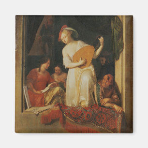 Ein musikalisches Party, 1681 Magnet