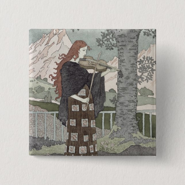 Ein Musiker Button (Vorderseite)