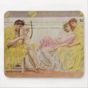 Ein Musiker, c.1867 (Öl auf Leinwand) Mousepad