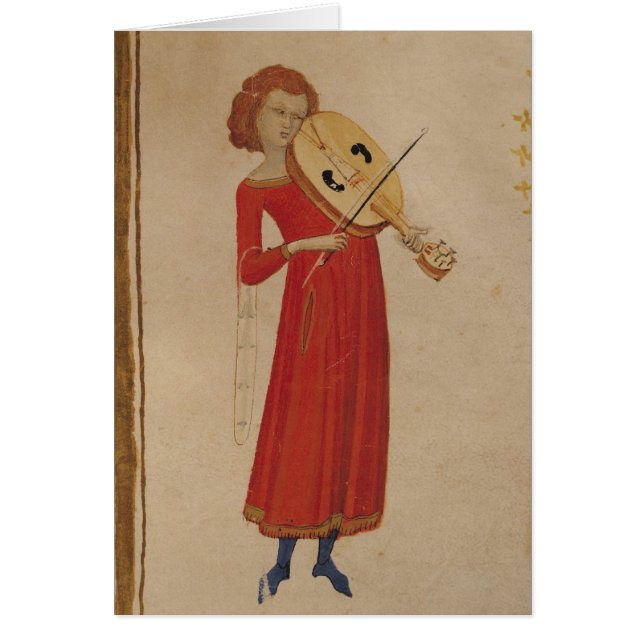 Ein Musiker, von "De Musica" durch Boethius (Vorne)
