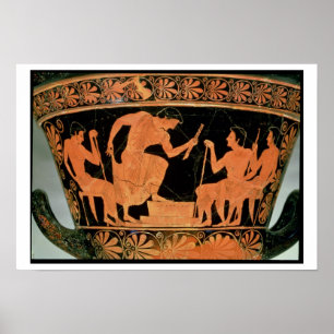 Ein Musikwettbewerb, Details aus einer attischen r Poster