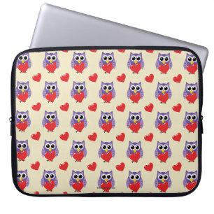 Ein Muster für eine zu große Liebe Laptopschutzhülle