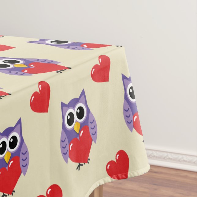 Ein Muster für eine zu große Liebe Tischdecke (Beispiel)