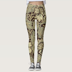 Ein Muster von William Morris Leggings