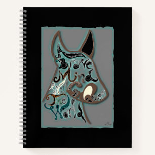 Ein mutiger Geist wird die Welt erobern Notizbuch