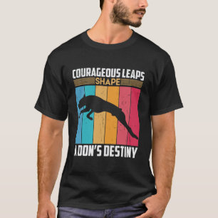 Ein mutiger Sprung in das Schicksal eines Menschen T-Shirt