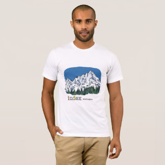 Ein mutiges Bild schönen Mt.-Index, Washington T-Shirt